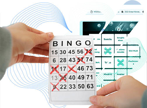 cartones de bingo